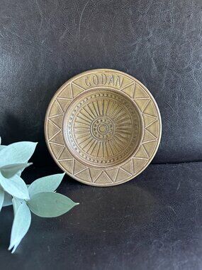 Antique Danish Studio Pottery 6 1/4" CODAN Trinket Bowl "Herman Kähler-Danmark